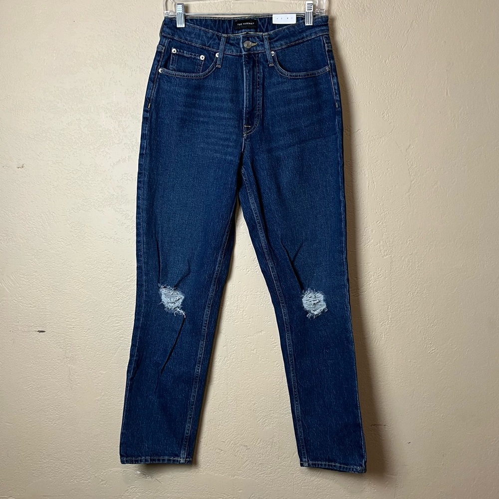 Free Assembly Women's High Rise The Original 90's Straight Jeans‎ Size 8